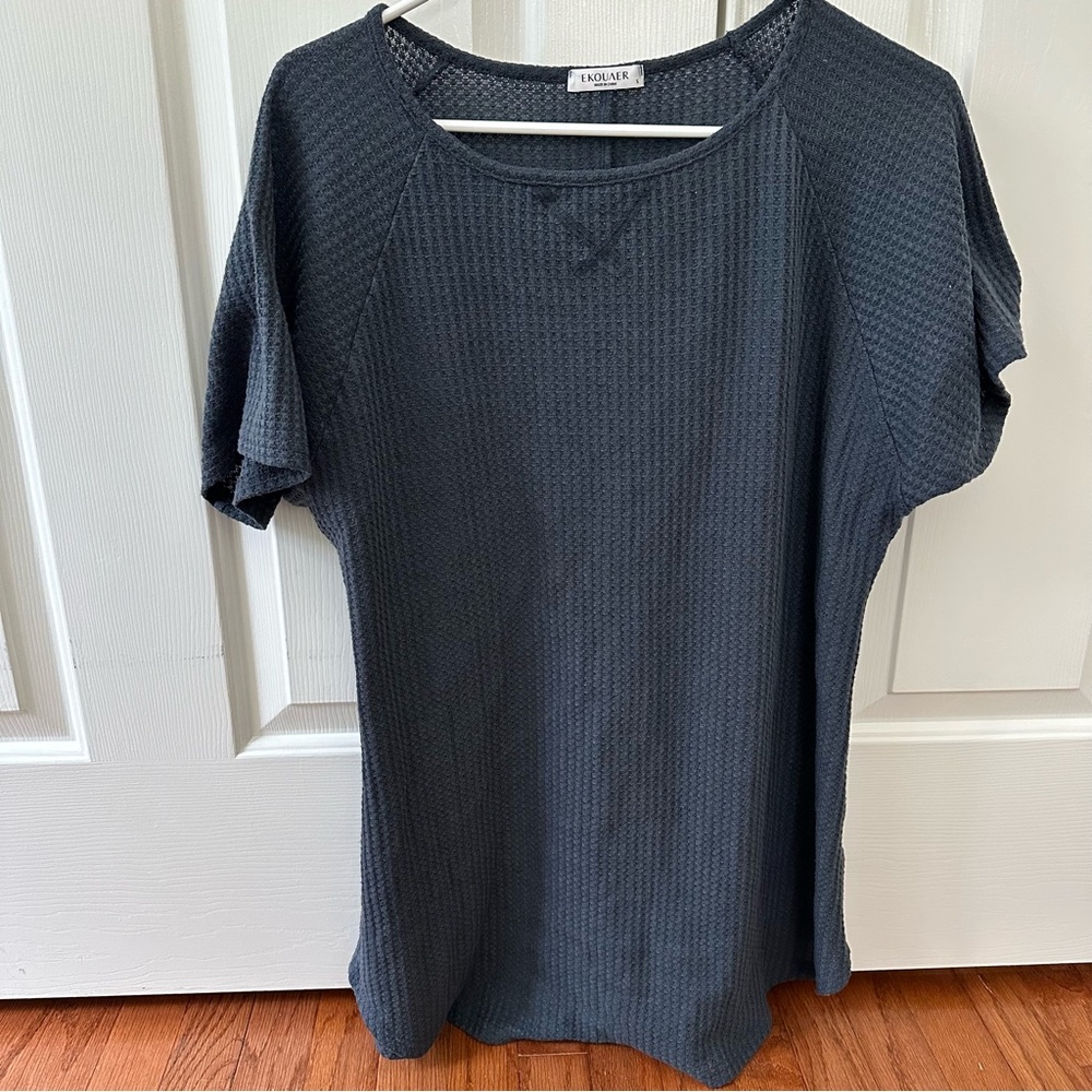 Women's Gray Blue Nightgown